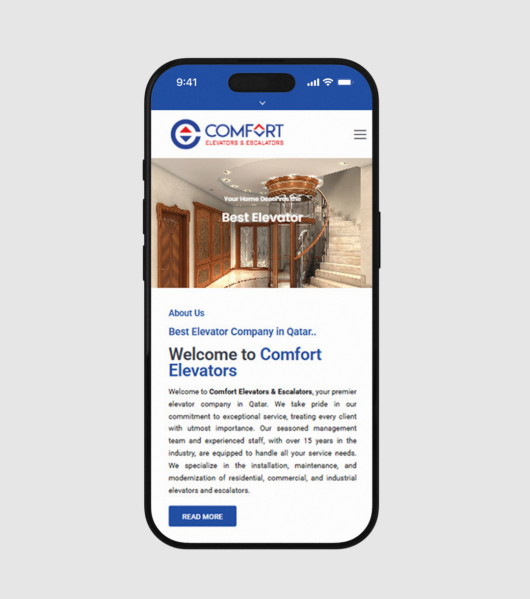 comfortelevators-case-study-imagino-iphone